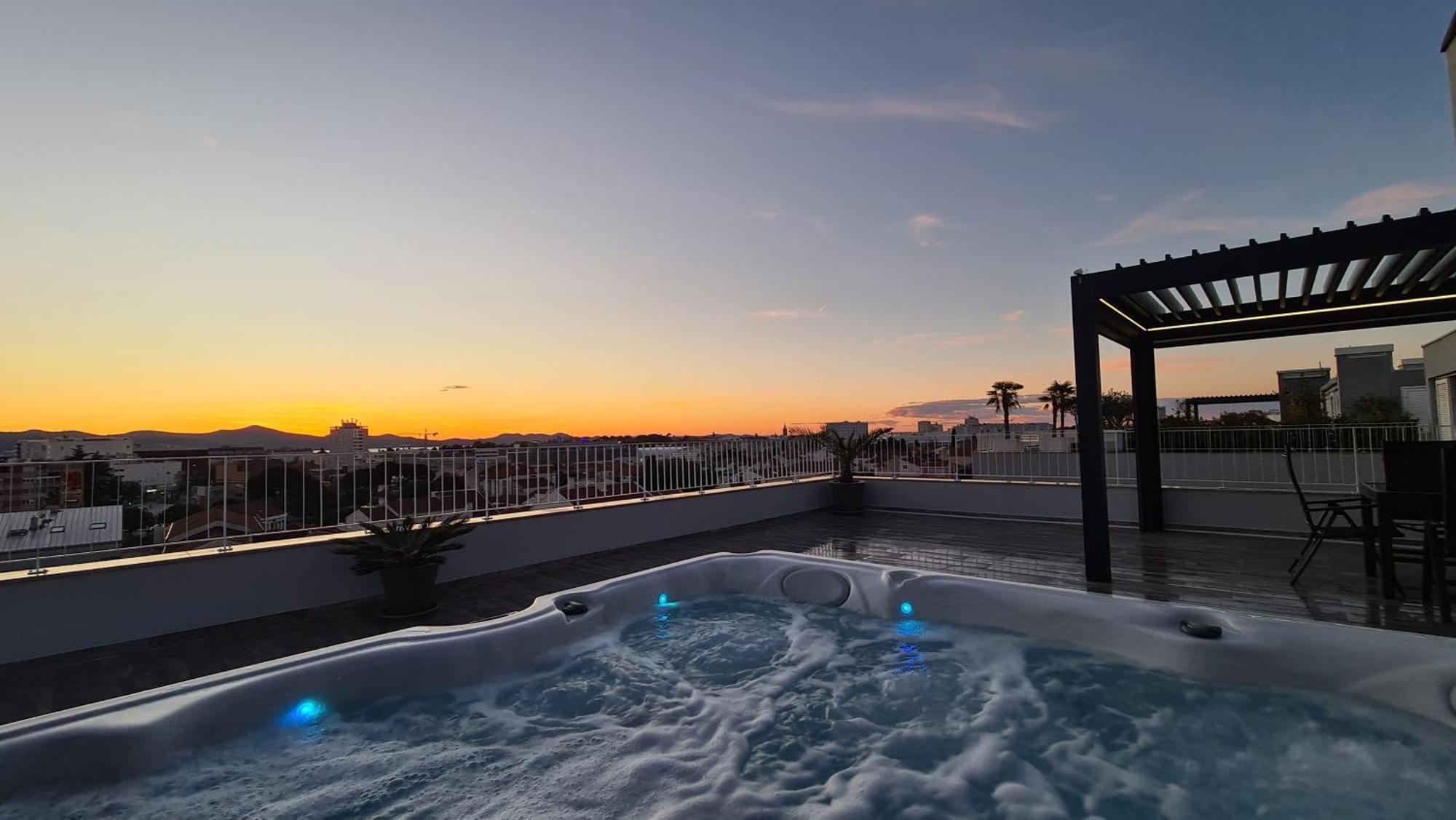 Zadar Sunset Penthouse With Spectacular View And Jacuzzi Apartment Екстериор снимка